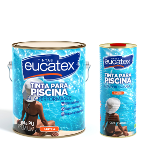 EUCATEX TINTA PARA PISCINA KIT 3.6L