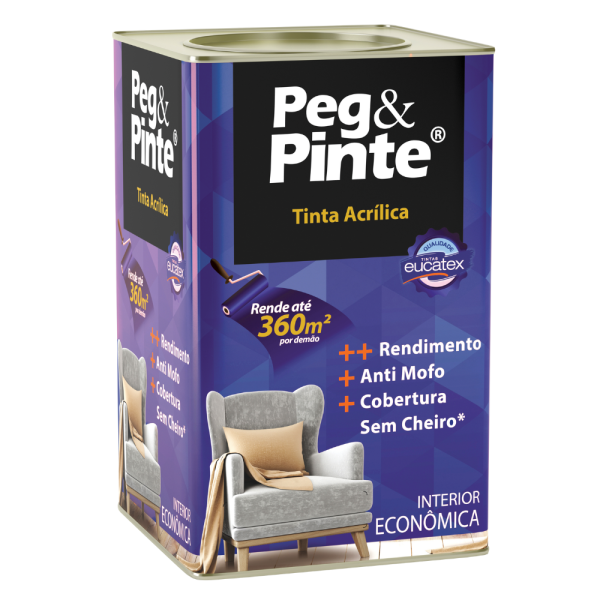 EUCATEX PEG&PINTE ECONOMICO 18L