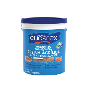 EUCATEX RESINA ACRILICA PREMIUM BASE AGUA 18L